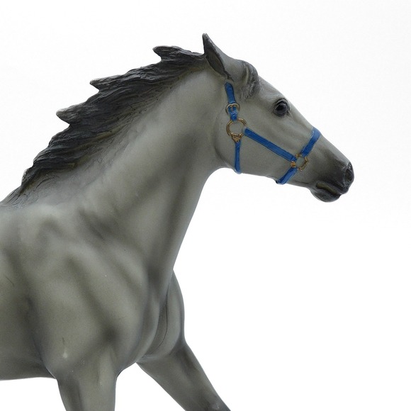 VINTAGE BREYER Traditional Model No. 1150 Grey Standardbred Pacer Mold RETIRED - Picture 3 of 9